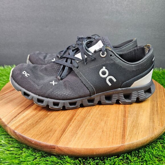 On Cloud X 3 Womens Size 7 Black Athletic Running Walking Shoes Sneakers *FLAWS* - Picture 5 of 15